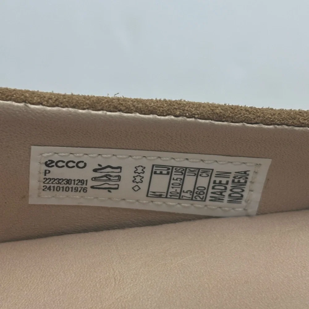 Ecco Women's Sculpted LX suede‎ Bow Ballerina shoes